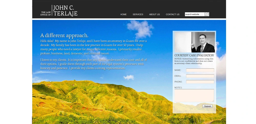 Lawyer Website (Responsive)